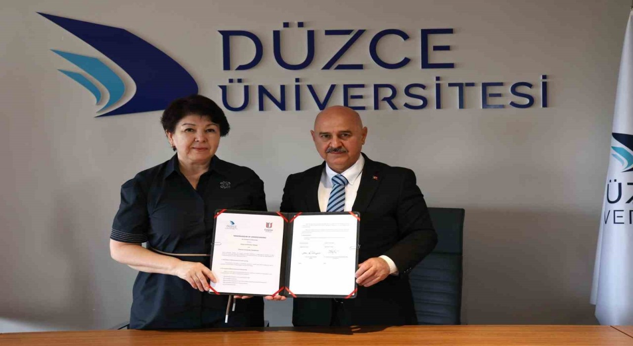 Düzce Üniversitesinden bir uluslararası anlaşma daha