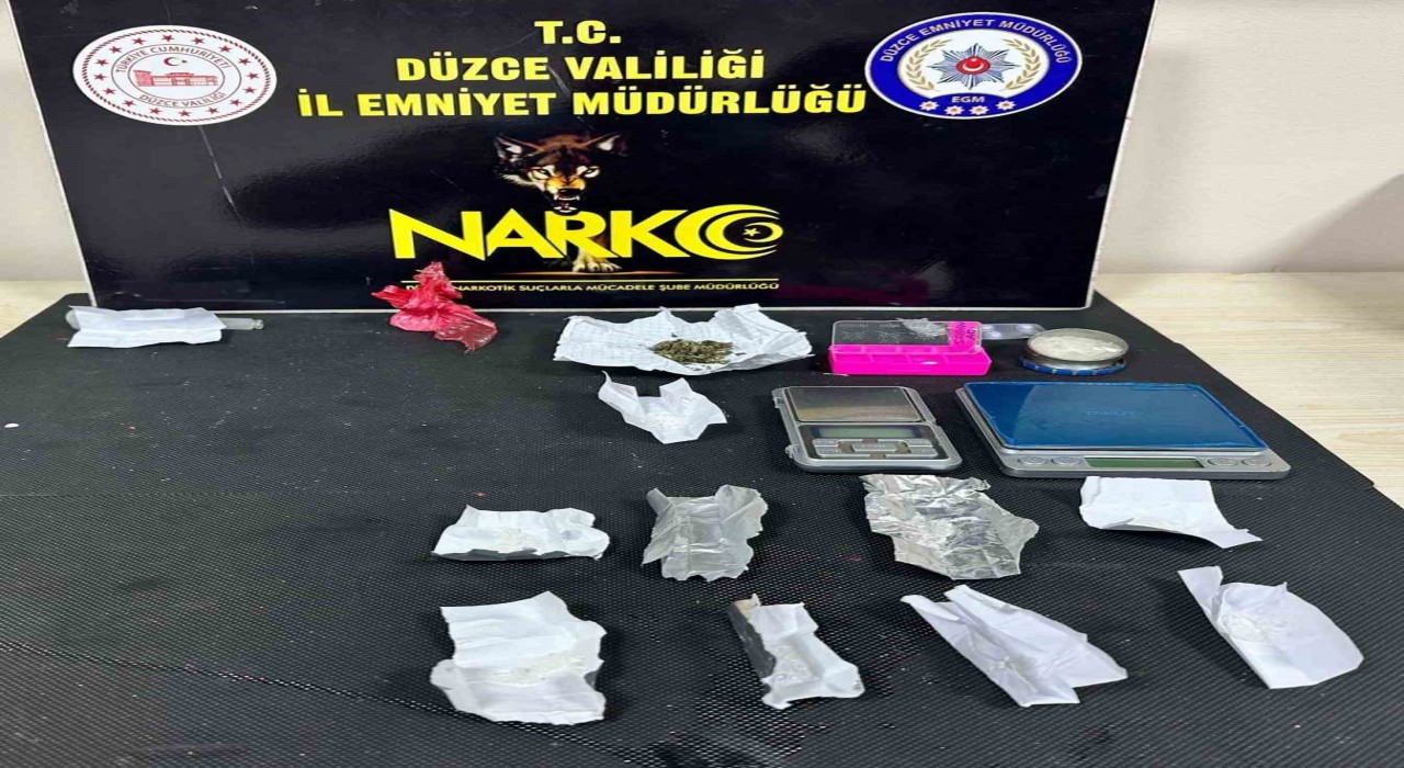 Düzcede uyuşturucudan 53 kişi hakkında işlem yapıldı