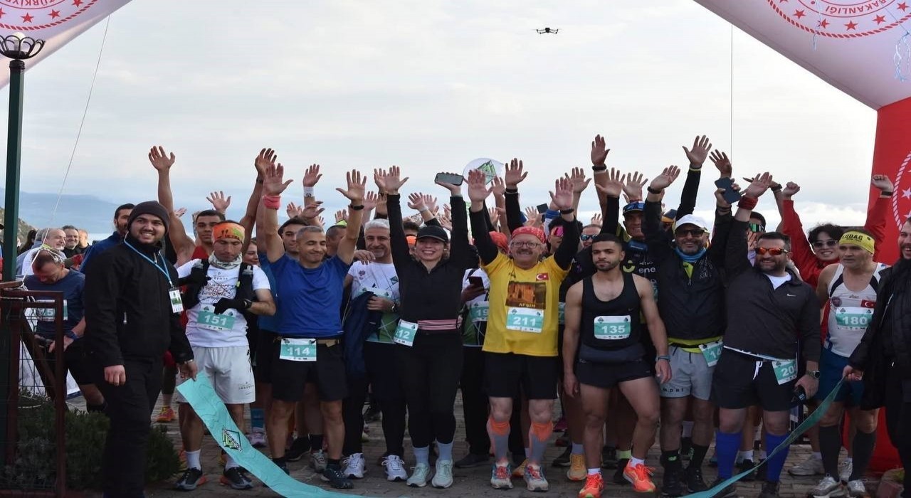 Eğirdir Ultra Traile katılan 350 sporcu unutulmaz anlar yaşadı