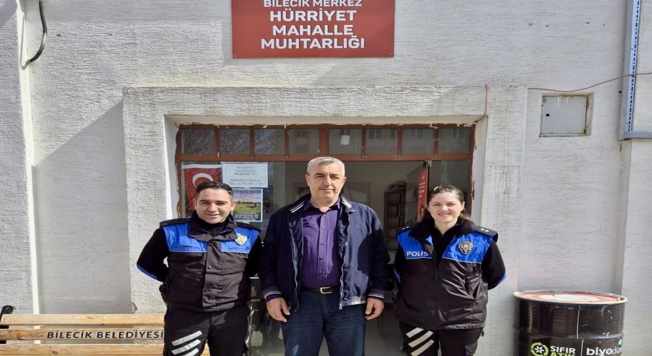 Ekiplerden güvenlik ve bilinçlendirme faaliyeti