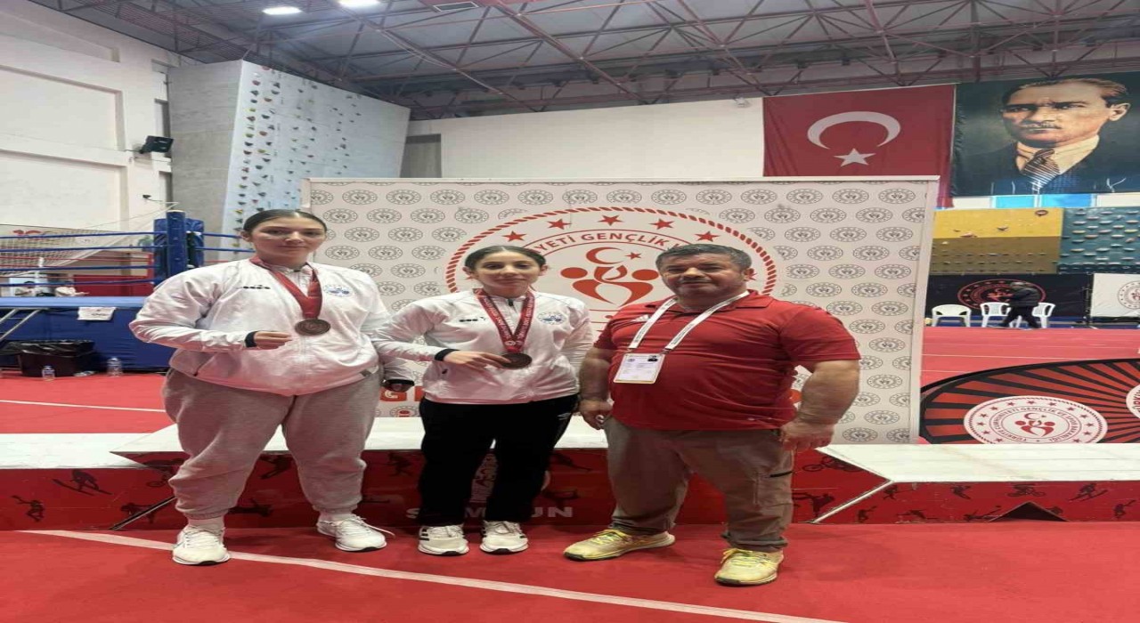 Elazığa Samsundan 2 madalya