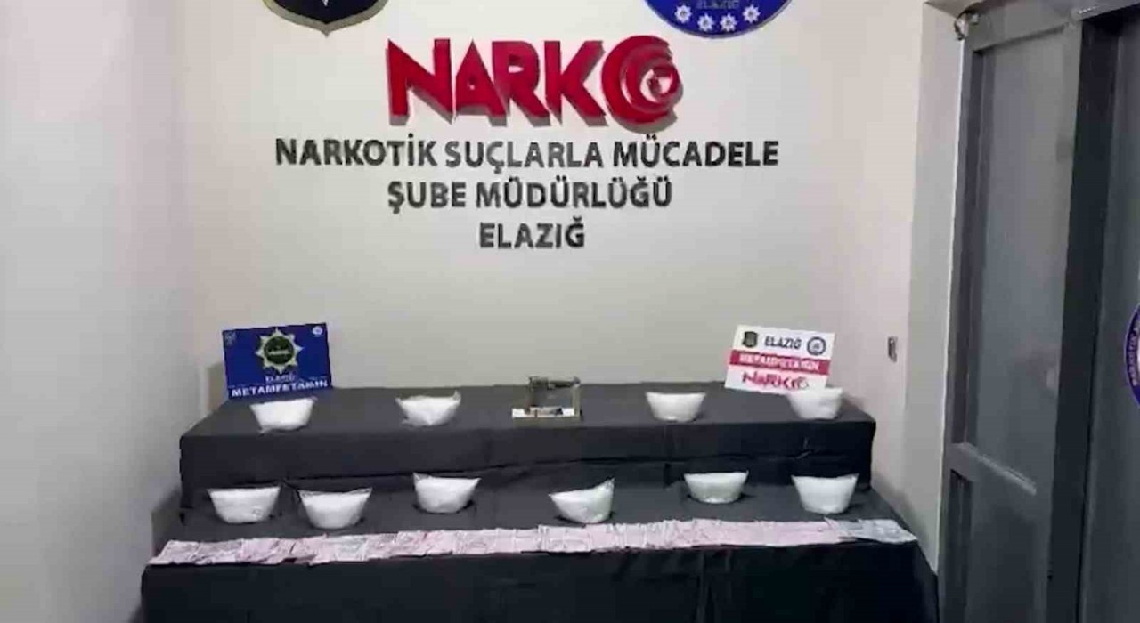 Elazığda 5 kilo uyuşturucu ele geçirildi: 2 tutuklama