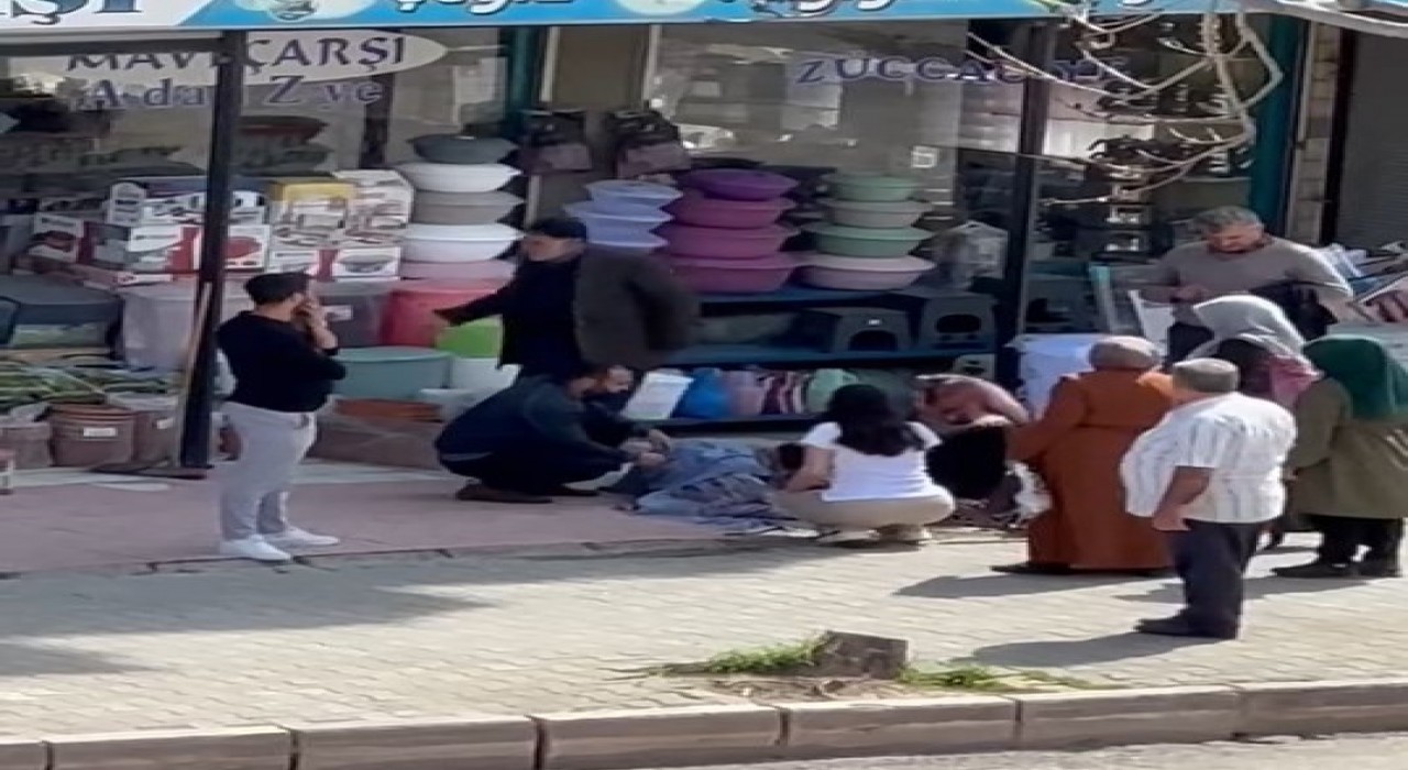 Elazığda cam silen kadın 1. kattan düşerek yaralandı
