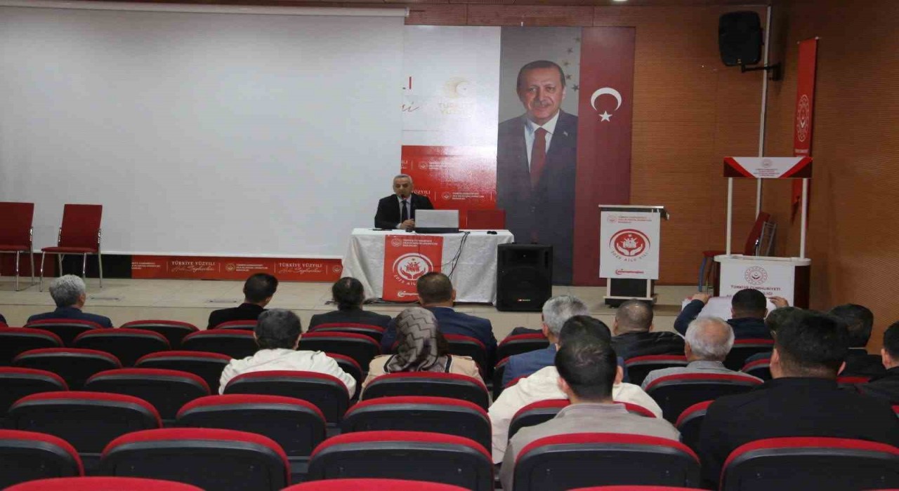 Elazığda SYDV temsilcileri ile toplantı düzenlendi