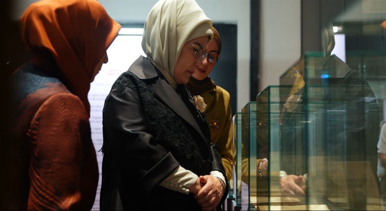 Emine Erdoğan Saklı Kalanlar sergisine ilişkin paylaşım yaptı