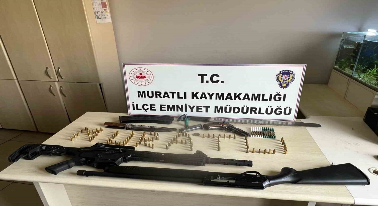 Emniyetten ruhsatsız silah operasyonu