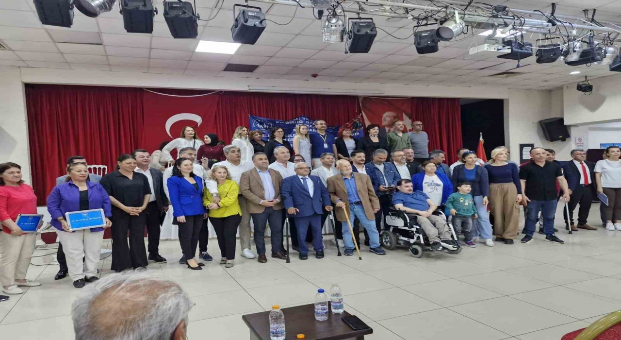 Engelliler Derneğinde mevcut başkan Hasar güven tazeledi