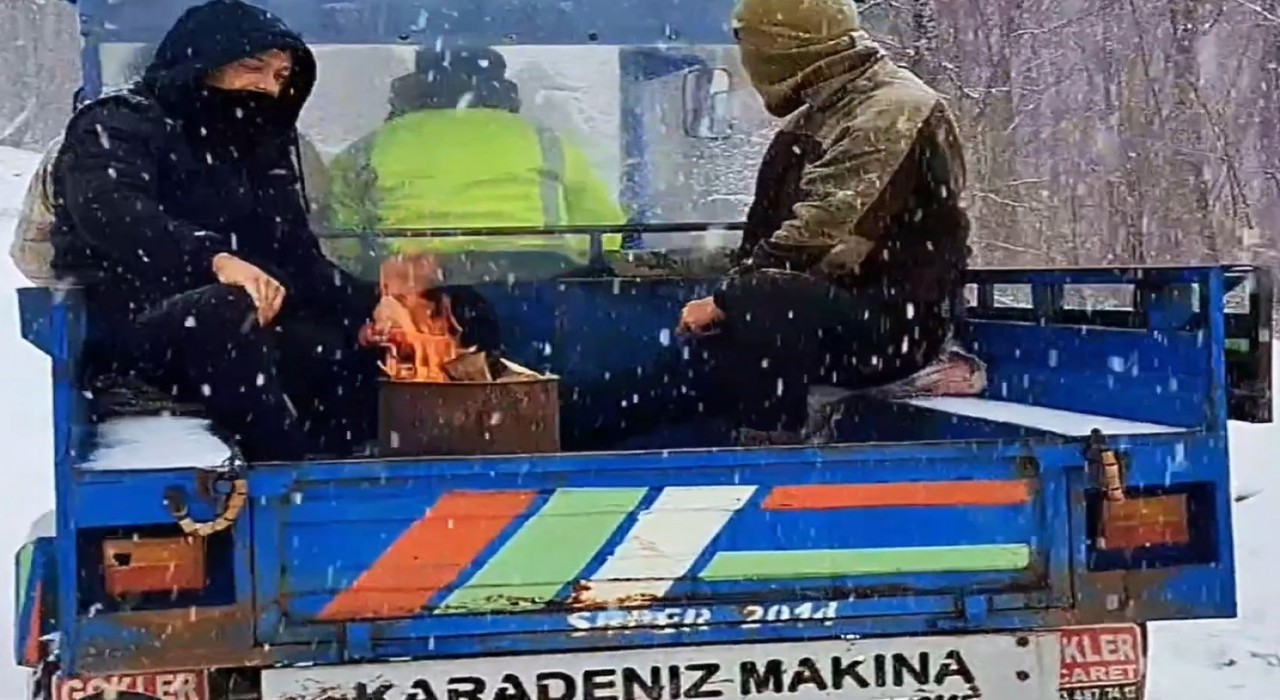 Erbaada soğuk havalara karşı ilginç çözüm