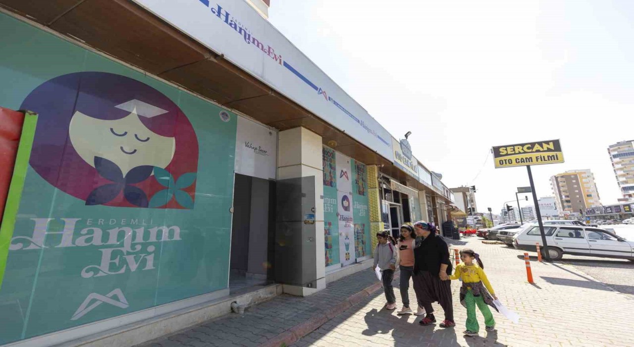 Erdemlide kadınlar için hanım evi hizmete açıldı