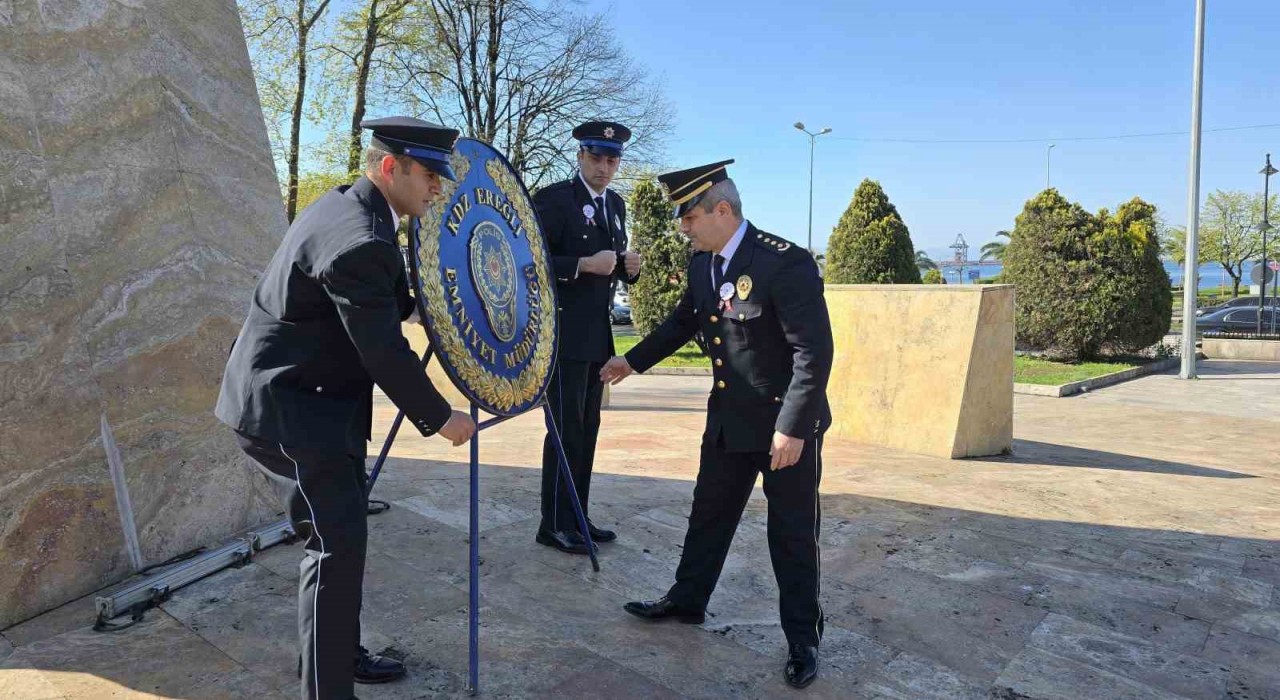 Ereğlide Polis Haftası kutlandı; Polis, çalışırken en büyük desteği vatandaştan alır