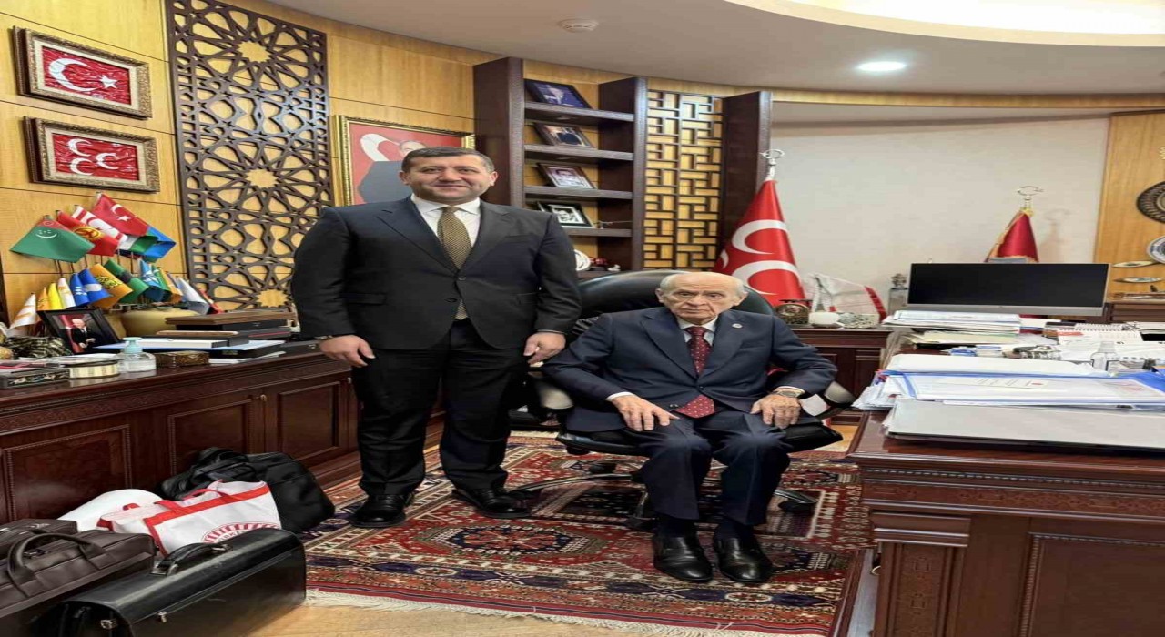 Ersoy, Devlet Bahçeliyi makamında ziyaret etti
