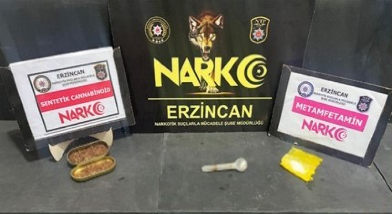 Erzincanda uyuşturucu ticareti yapan 7 kişi yakalandı