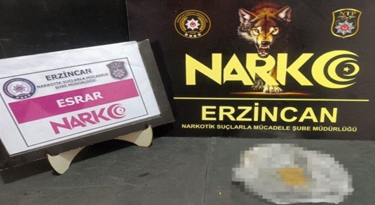 Erzincanda uyuşturucu ticareti yapan 9 kişi yakalandı