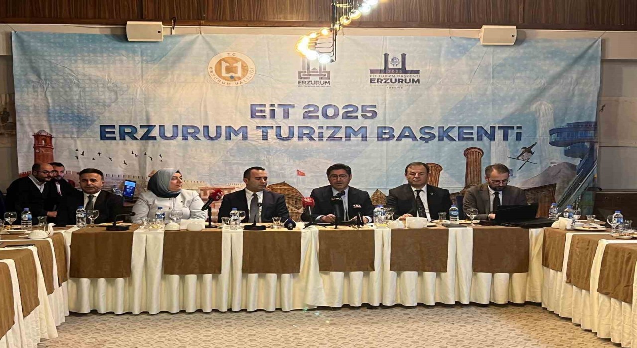 Erzurumda 2025de EİT Turizm Başkenti rüzgarı esecek