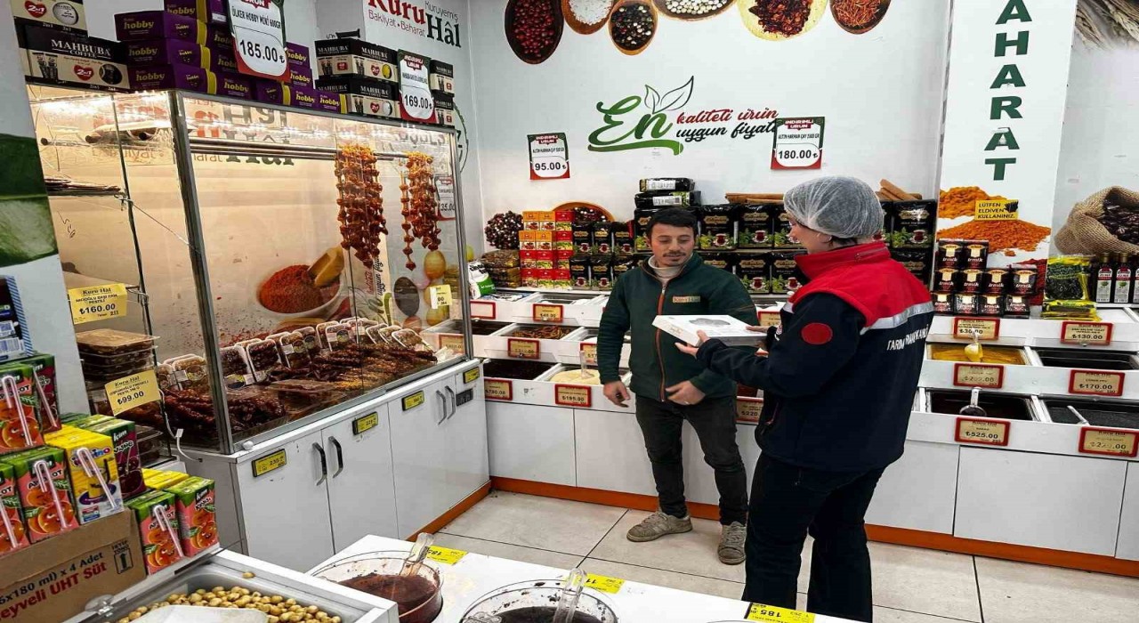 Erzurumda 381 işletmeye denetim