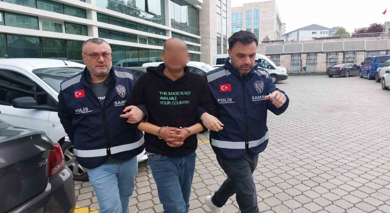 Eşini sopa ile hastanelik eden koca tutuklanıp cezaevine giderken, Bütün arkadaşlardan yardım istiyorum dedi