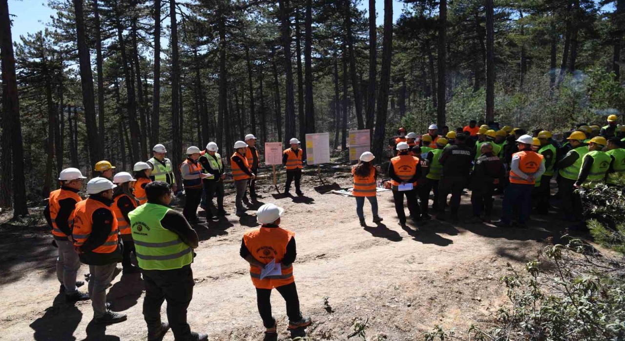 Eskişehirde Orman Üretim Tatbikatları sona erdi