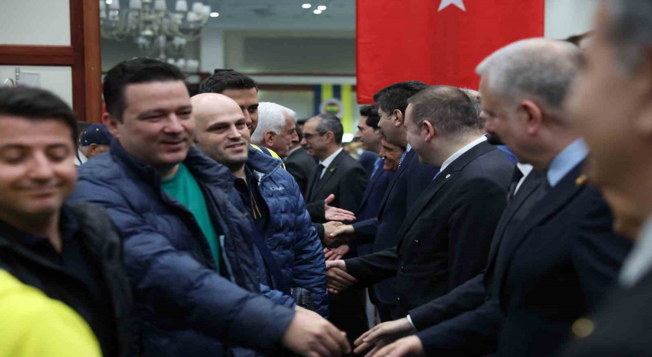 Fenerbahçede geleneksel bayramlaşma töreni yapıldı