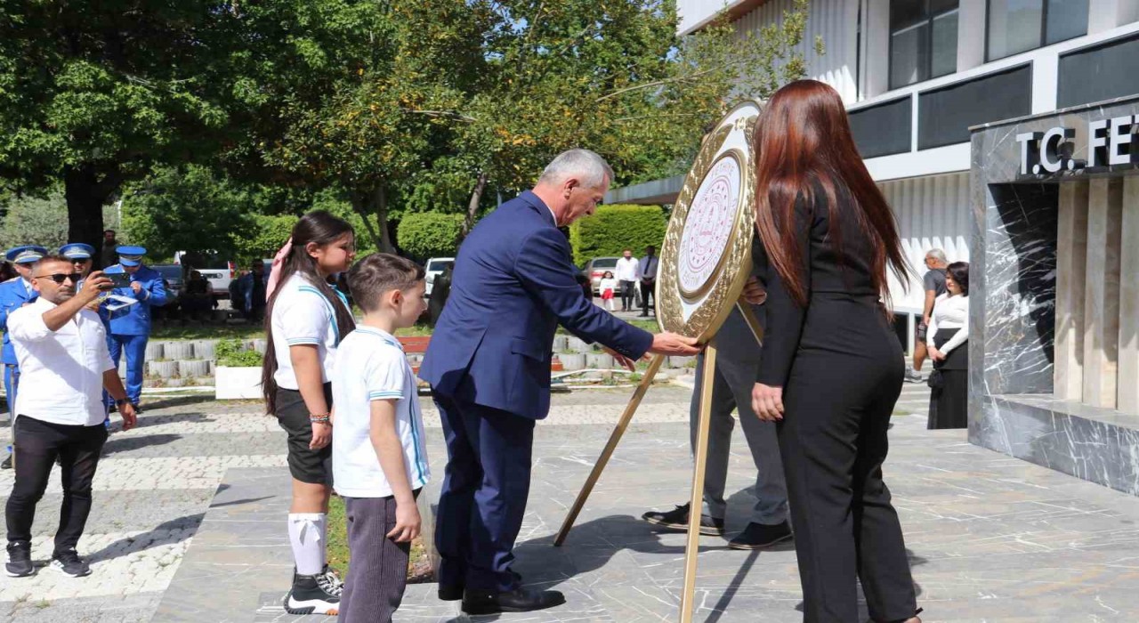 Fethiyede 23 Nisan kutlamaları törenle başladı