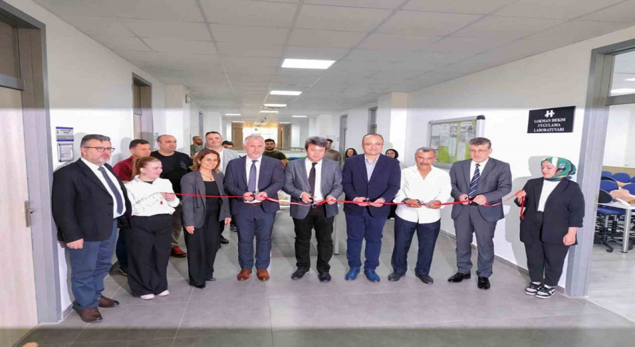 Fethiyede Lokman Hekim Uygulama Laboratuvarı hizmete açıldı