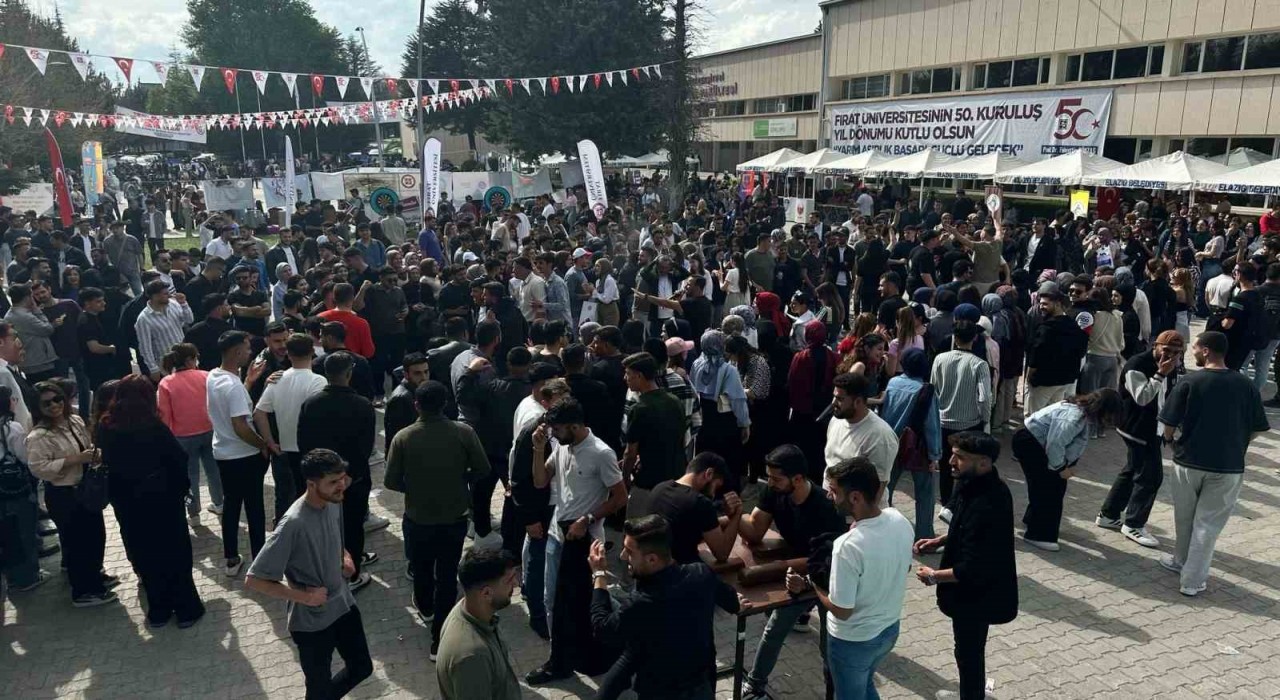 FÜde 50. Yıl Bilim ve Öğrenci Festivali sona erdi