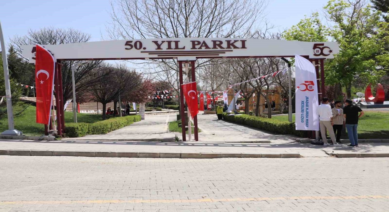 FÜde isim değişikliği: Kültür Park, 50. Yıl Parkı oldu