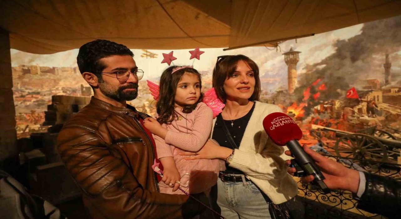 Gaziantep 25 Aralık Panorama Müzesinin 1 milyonuncu ziyaretçisi minik Elisa oldu