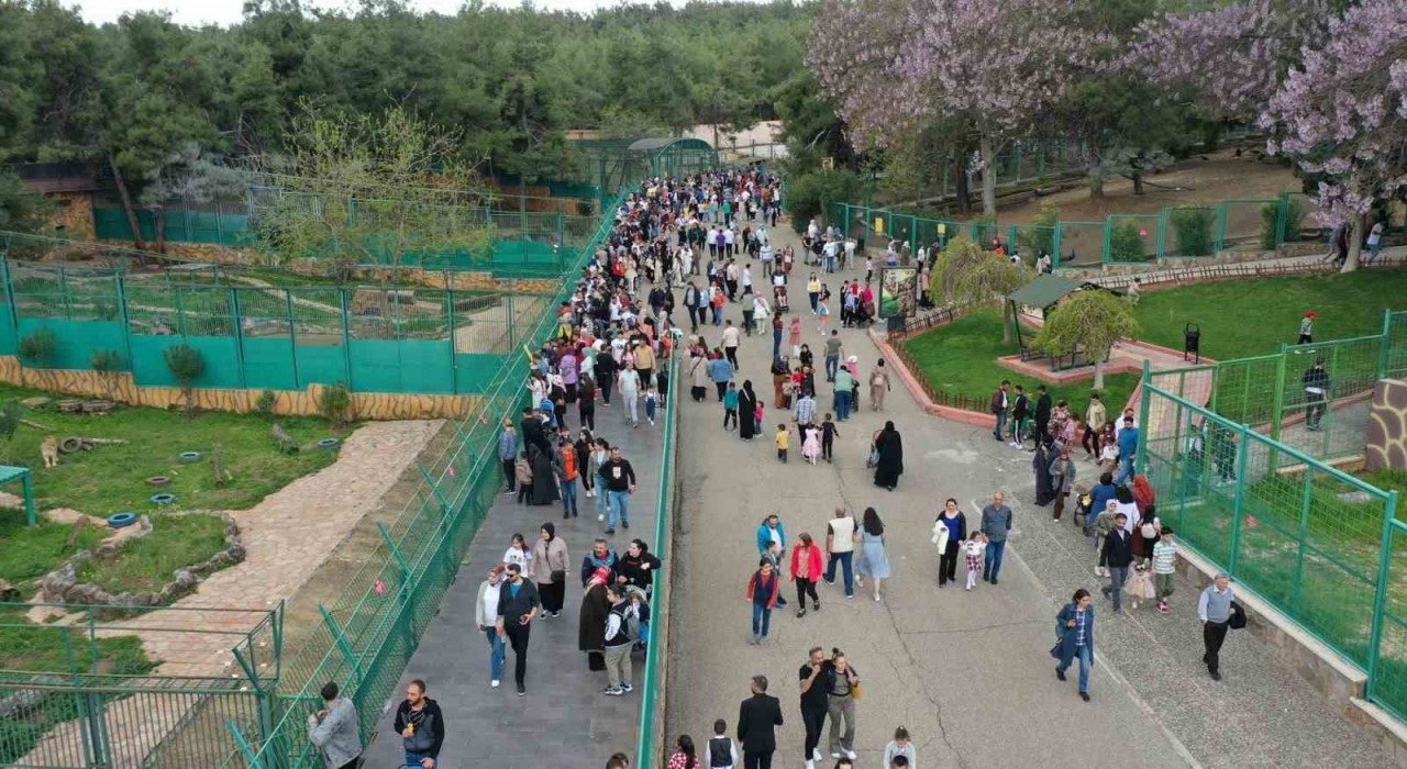 Gaziantep Doğal Yaşam Parkını yılbaşından bu yana 2 buçuk milyon kişi gezdi