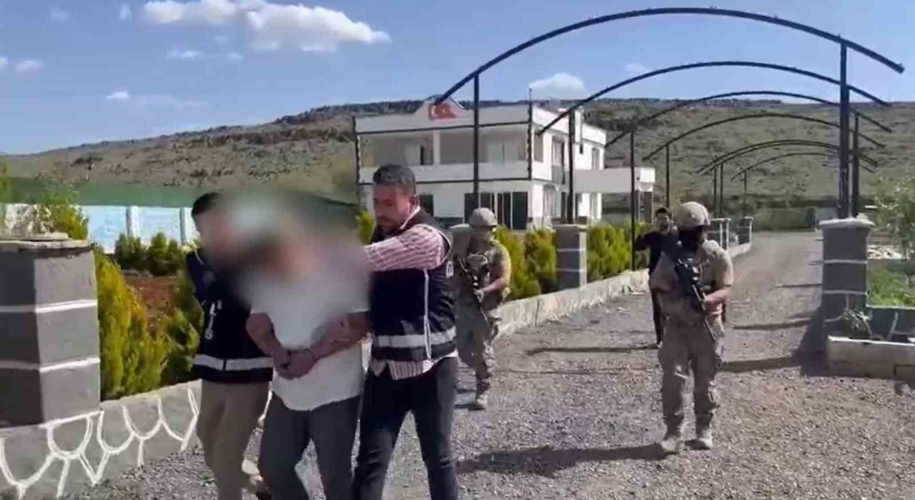 Gaziantepte kesinleşmiş 39 yıl cezası olan şahıs bağ evinde yakalandı