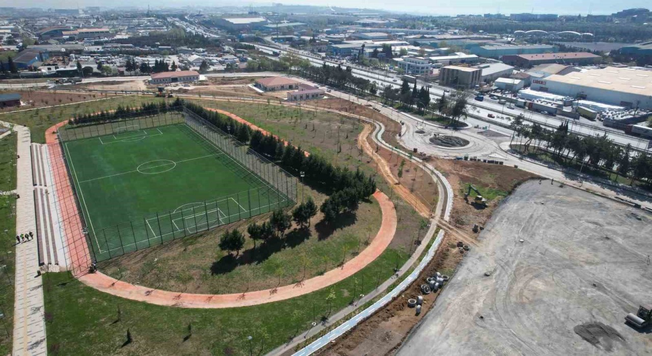 Gebze Millet Bahçesinde çalışmalar sürüyor