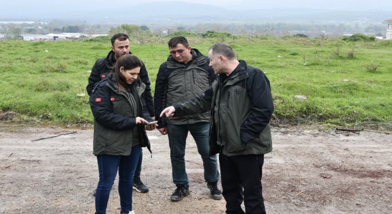 Gönende yeni yerleşke alanındaki ormancılık faaliyetleri değerlendirildi