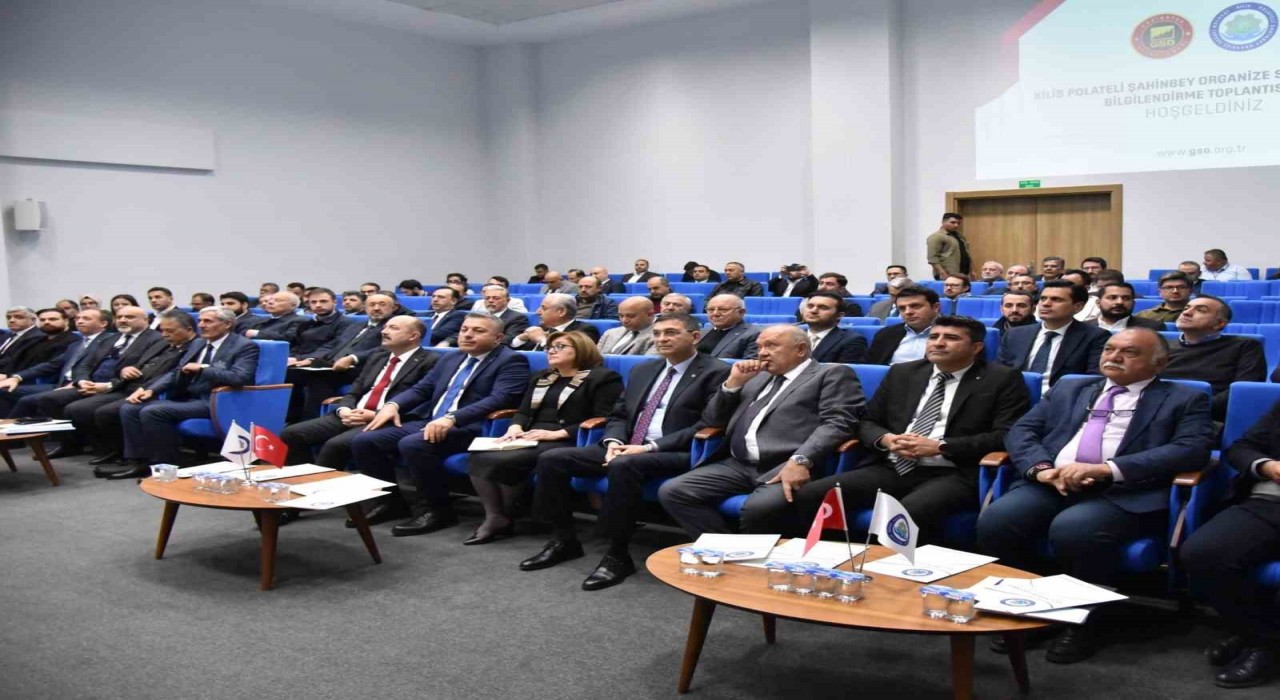 GSO-MEMde Polateli Şahinbey Organize Sanayi Bölgesi bilgilendirme toplantısı düzenlendi