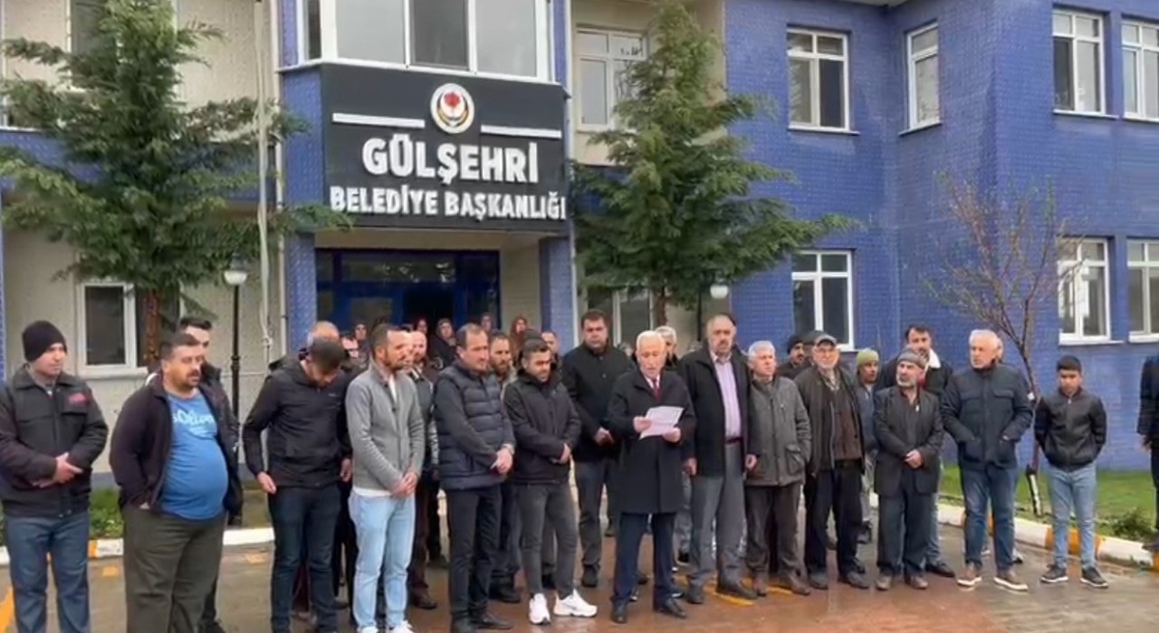 Gülşehri Belediyesinde 8 işçinin işten çıkartılması tepkilere neden oldu