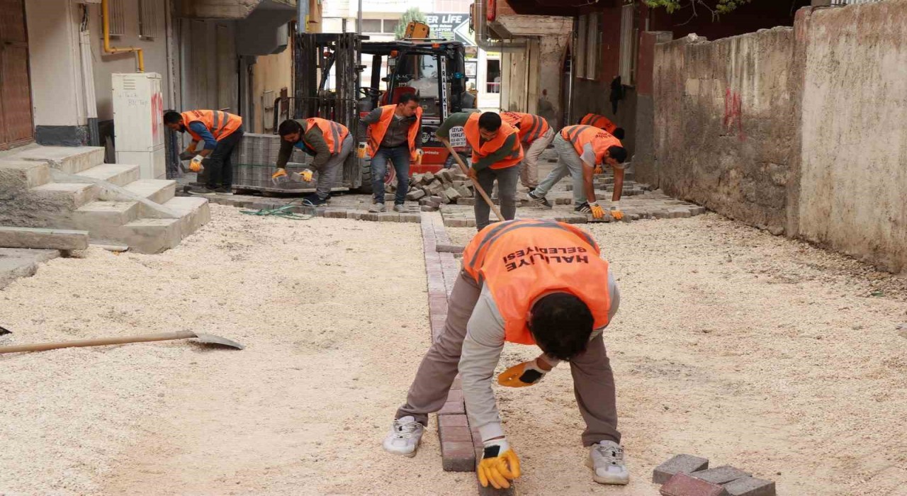 Haliliye Belediyesinden üstyapı hamlesi