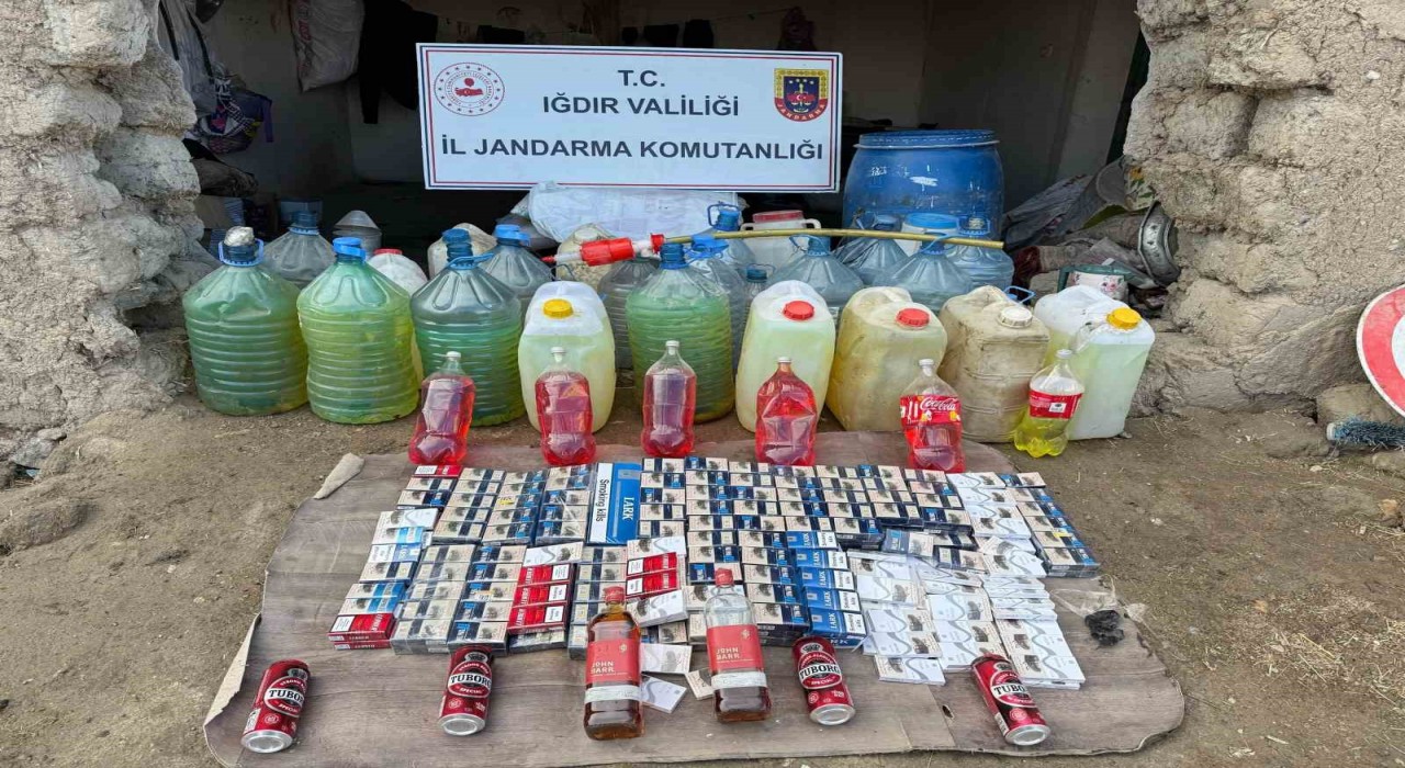 Iğdırda kaçakçılık operasyonu