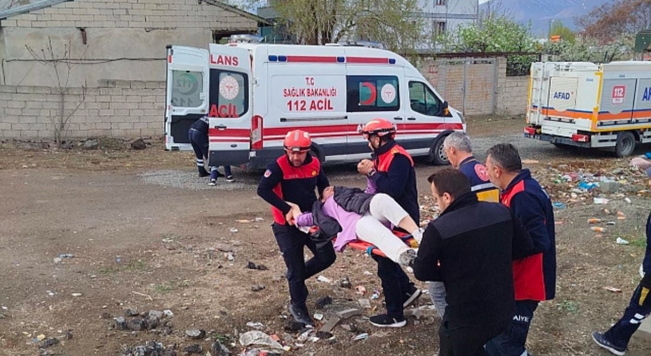 Iğdırda trafik kazası: 2 yaralı