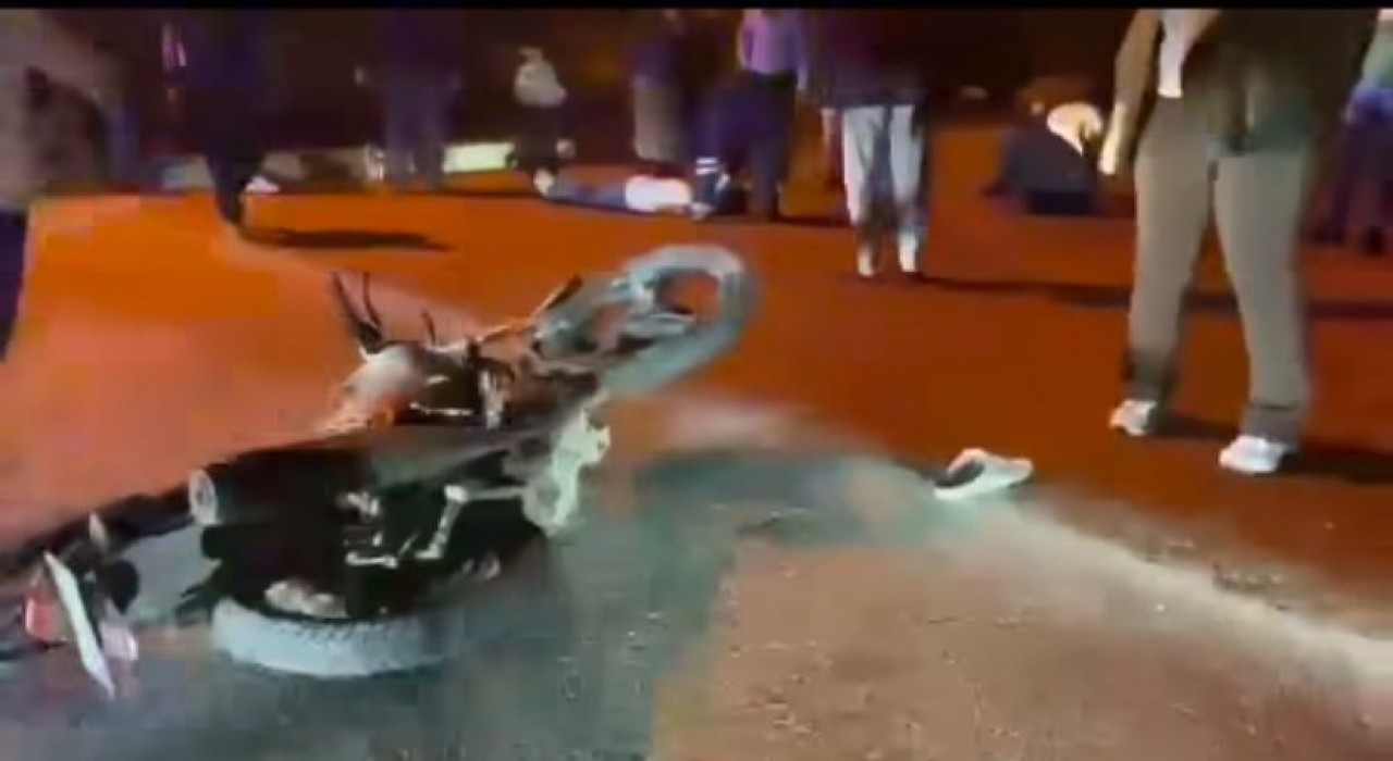 İki motosikletin çarpıştığı kazada 4 kişi yaralandı