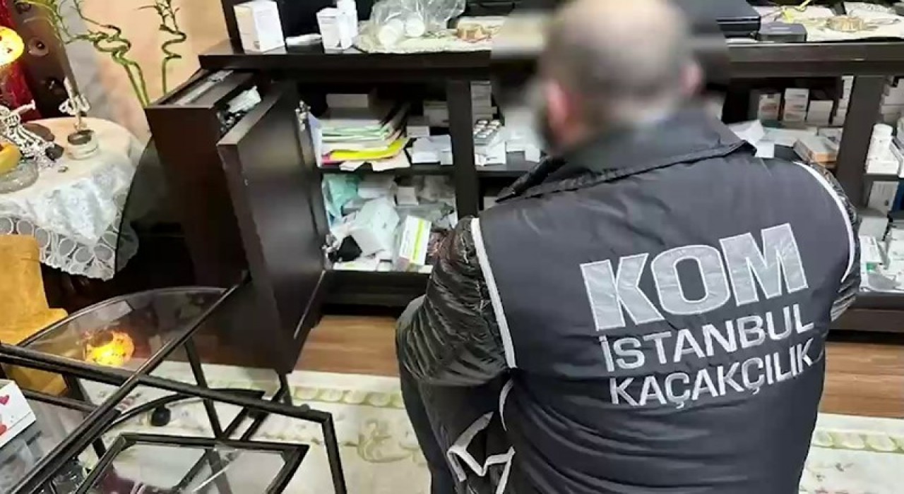 İstanbulda kaçakçılık operasyonunda 400 milyon liralık ilaç ele geçirildi