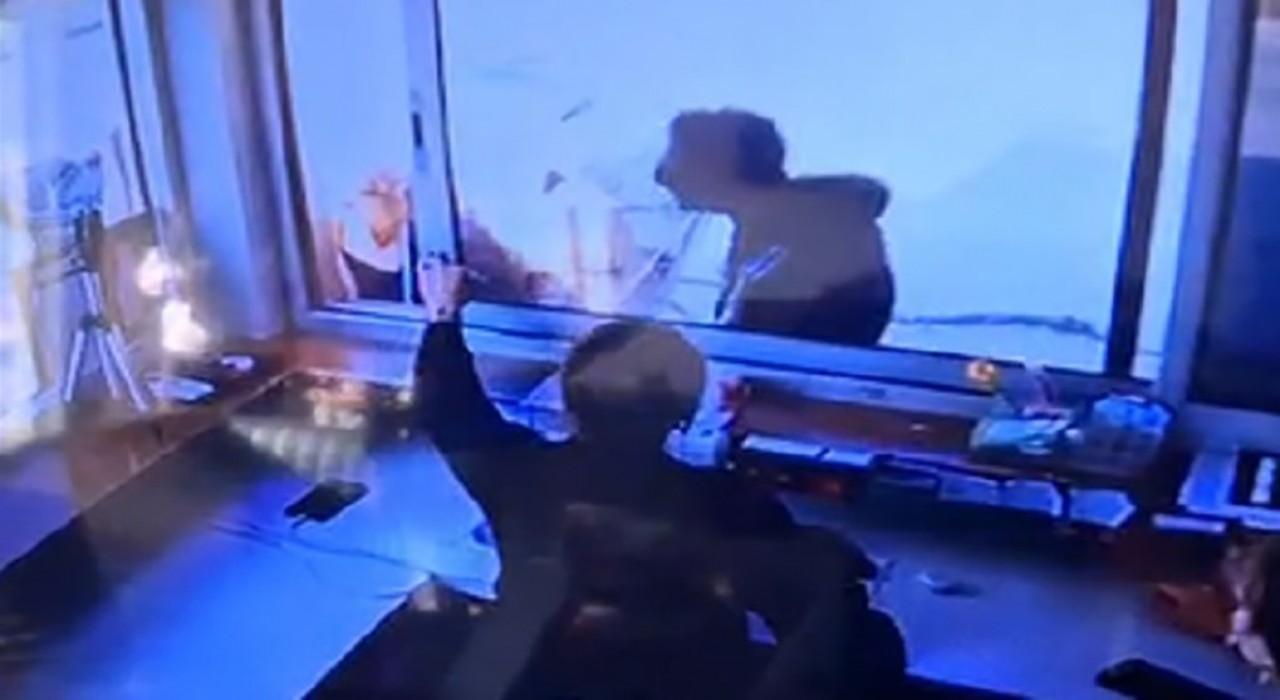 İzmirde 2 kişinin öldüğü saldırı öncesi kamerada