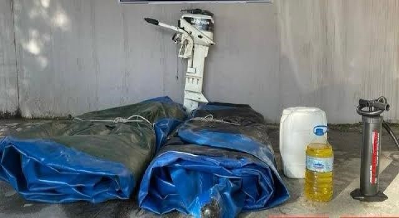 İzmirde 36 göçmen ve 1 organizatör yakalandı