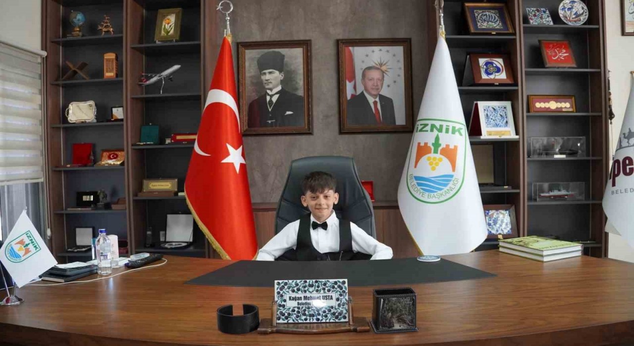 İznikte 23 Nisanın Başkanı Muhammed oldu