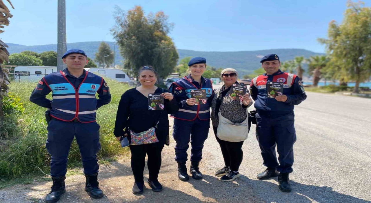 Jandarma ‘Her şey elimizde dedi, vatandaşları bilgilendirdi