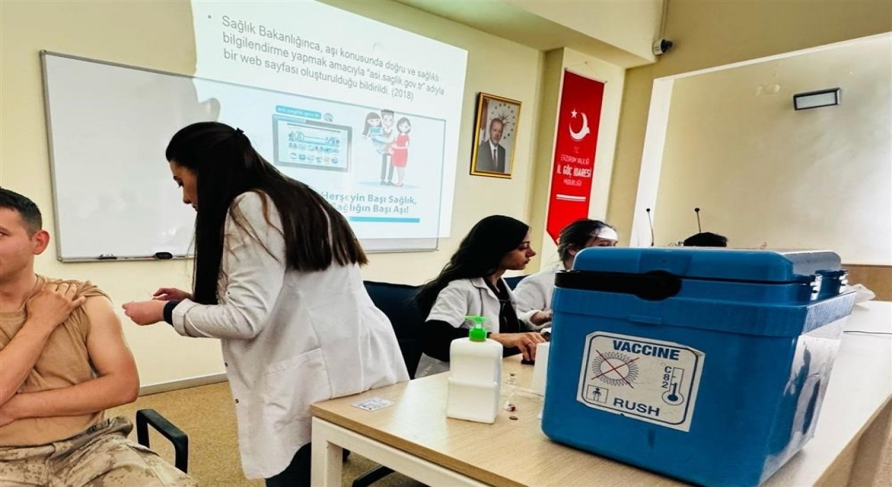 Jandarmaya Aşı ve Bulaşıcı Hastalıklar eğitimi