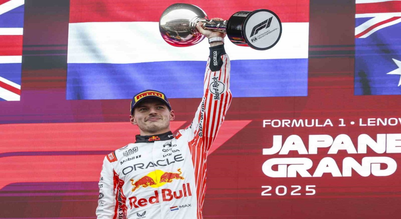 Japonyada kazanan Max Verstappen