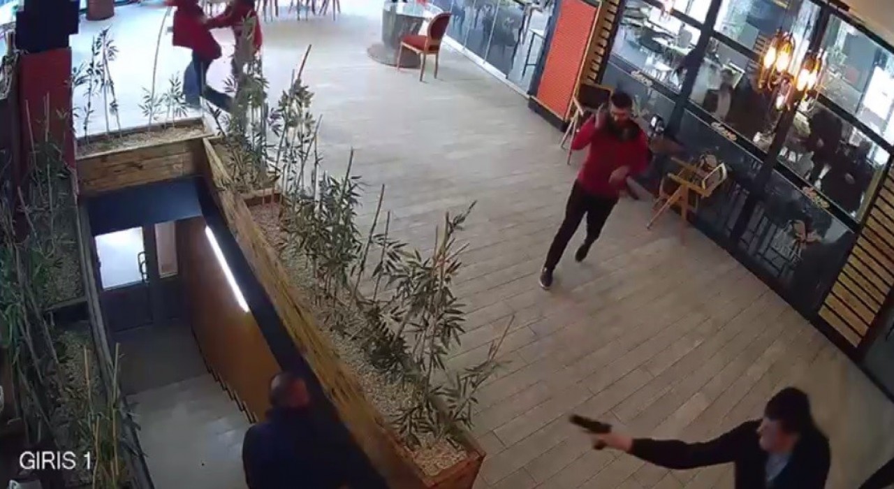 Kağızmanda 1 kişinin öldüğü olay kamerada