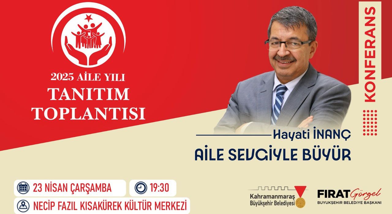 Kahramanmaraş Büyükşehir Belediyesi’nden 23 Nisan’da Anlamlı Program