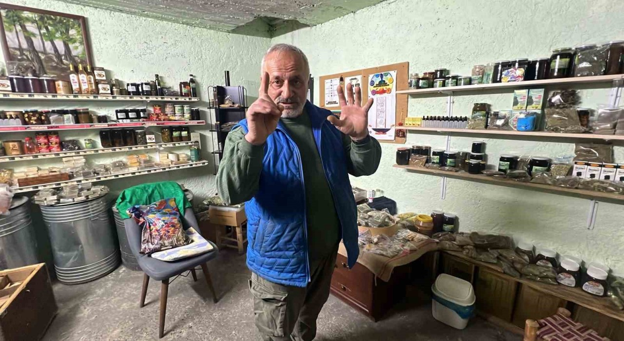 Kahramanmaraşta bitkilere adanmış hayat