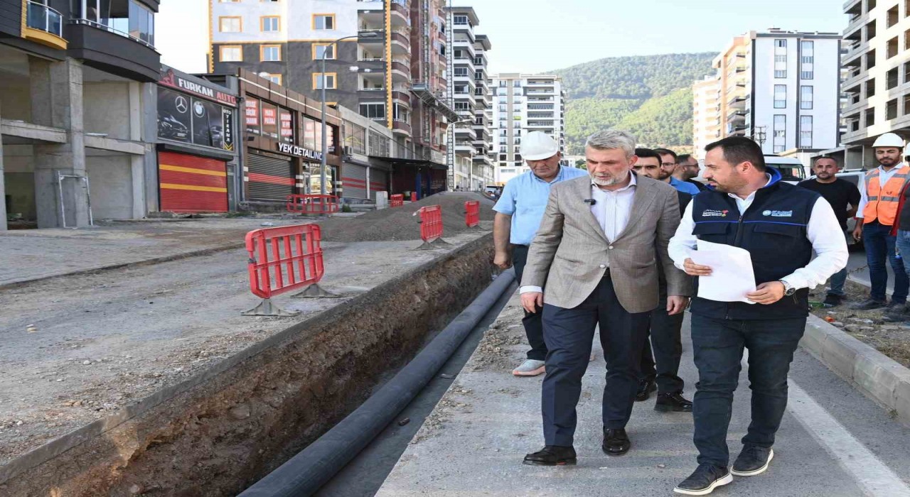 Kahramanmaraşta deprem sonrası su kaybı yüzde 70e ulaştı