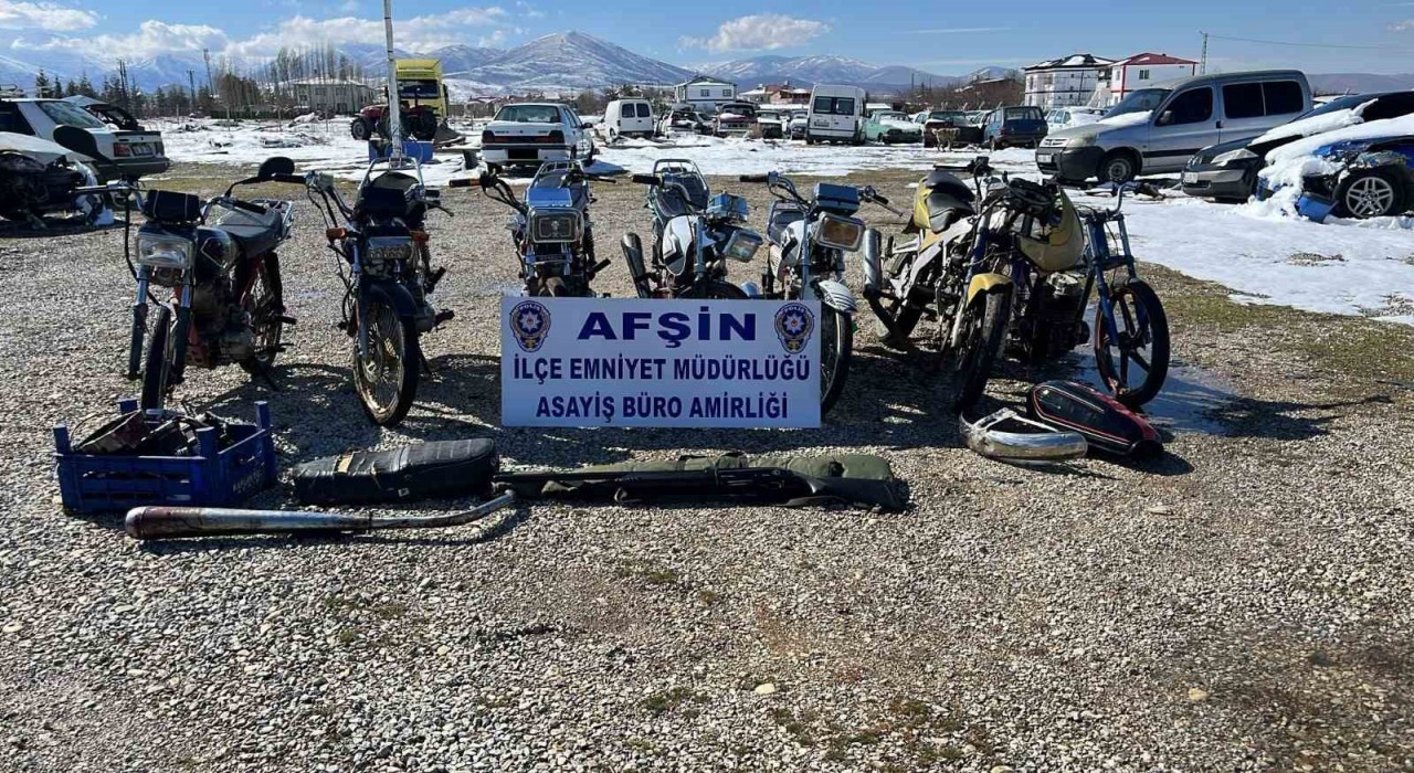 Kahramanmaraşta motosiklet hırsızlığı