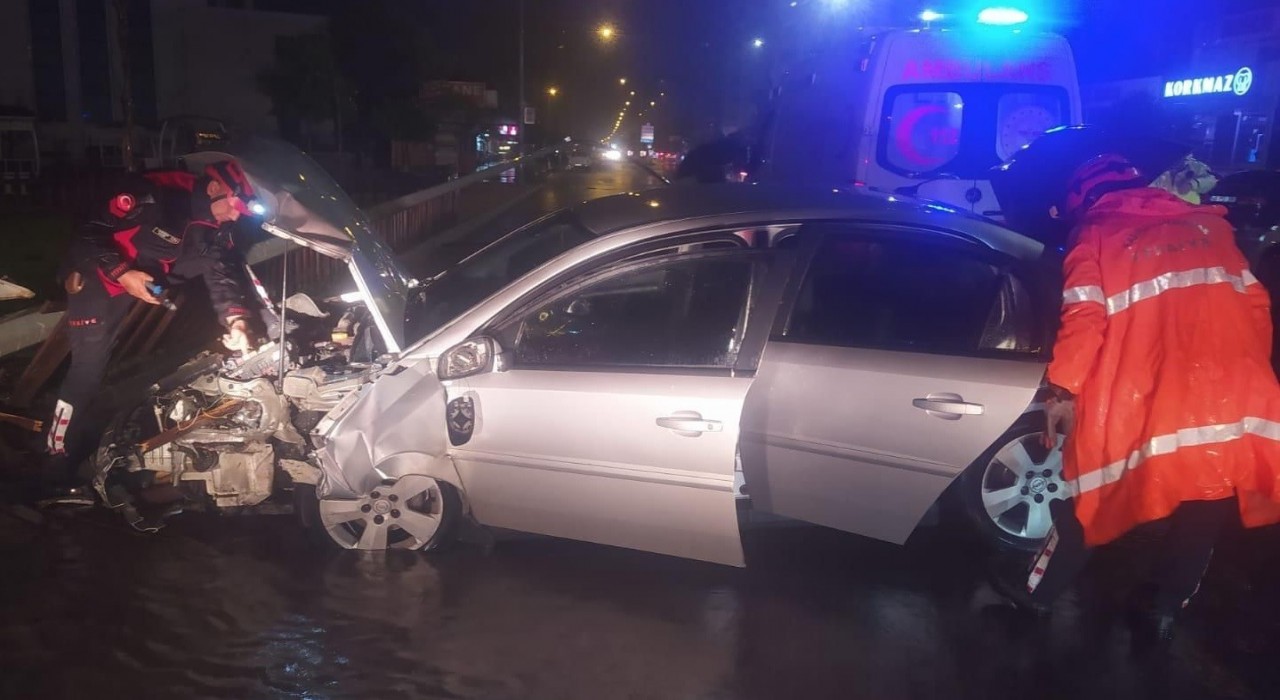 Kahramanmaraşta trafik kazası: 2 yaralı